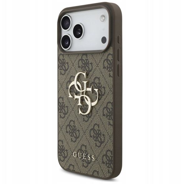 Etui Guess 4G Big Logo do iPhone 17 Pro Max brązowy