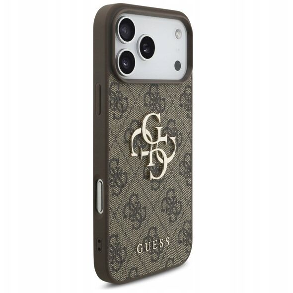 Etui Guess 4G Big Logo do iPhone 17 Pro Max brązowy