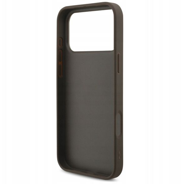 Etui Guess 4G Big Logo do iPhone 17 Pro Max brązowy