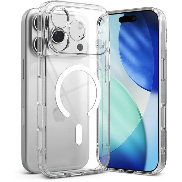 Etui Ringke Fusion Magnetic MagSafe do Apple iPhone 17 Pro Max Clear