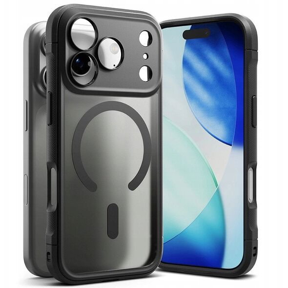 Etui Ringke Fusion Bold Magnetic MagSafe do Apple iPhone 17 Pro Matte Black