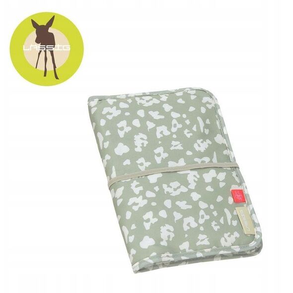 Lassig Green Label Przewijak podrozny z etui na akcesoria Leo light khaki