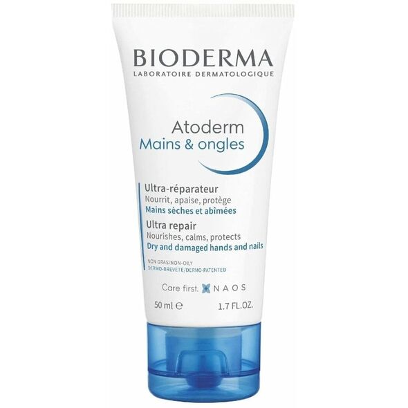 Bioderma Atoderm Mains & Ongles Odżywczy krem do rąk, 50 ml