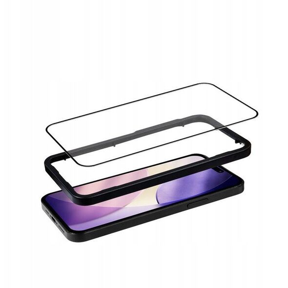 Crong 3D Armour Glass - Szkło hartowane iPhone 17 + ramka instalacyjna
