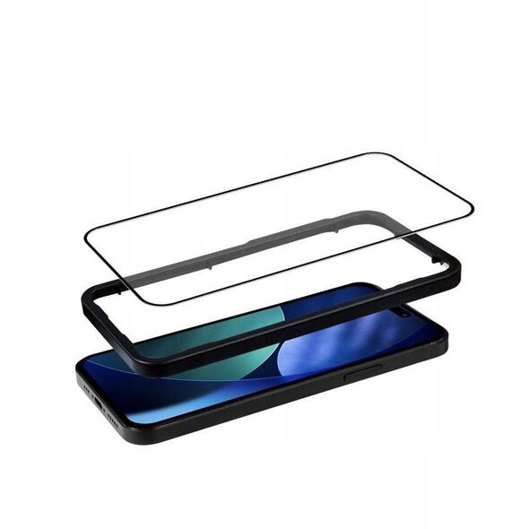 Crong 3D Armour Glass - Szkło hartowane iPhone 17 Pro Max + ramka instalacyjna