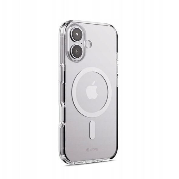 Crong Clear MAG Cover - Etui MagSafe iPhone 17 (przezroczysty)