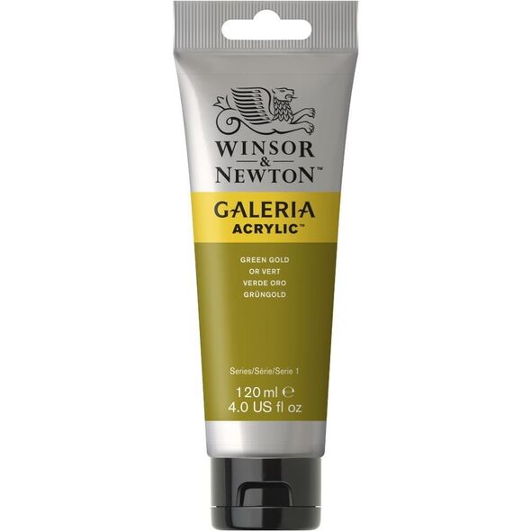 Winsor & Newton Galeria, 120 ml, Gold, Green, Tube