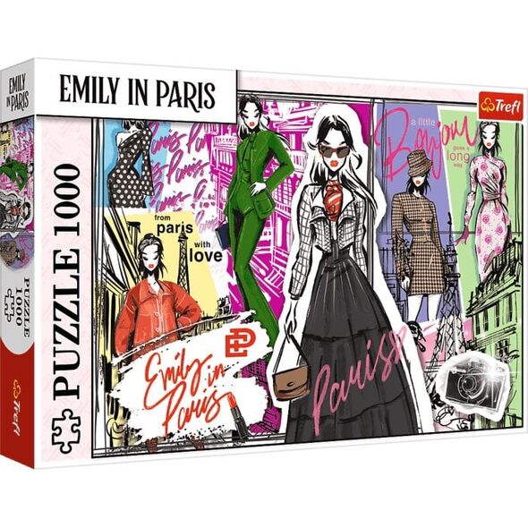 PUZZLE 1000 Emily w Paryżu Modowe Inspiracje 10967