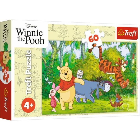 PUZZLE 60 Smaczny miodek /Winnie the Pooh 17411