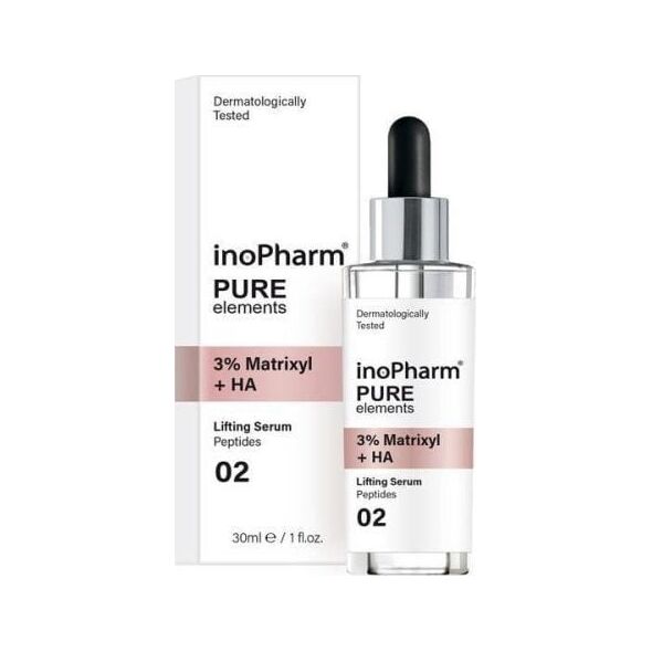 INOPHARM_Pure serum liftingujące do twarzy i szyi 3% Matrixil + HA 30ml