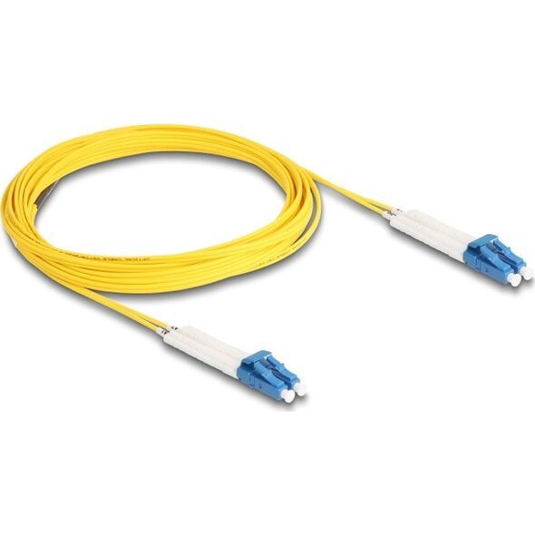 DeLOCK 88073 kabel InfiniBand / światłowodowy 5 m LC Żółty