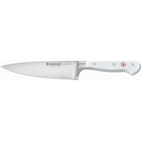 Wusthof Classic White Santoku 16 cm z Wgłębieniami