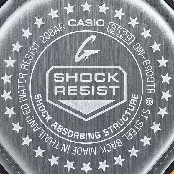 Casio G-Shock DW-6900TR-4ER  200m czerwony