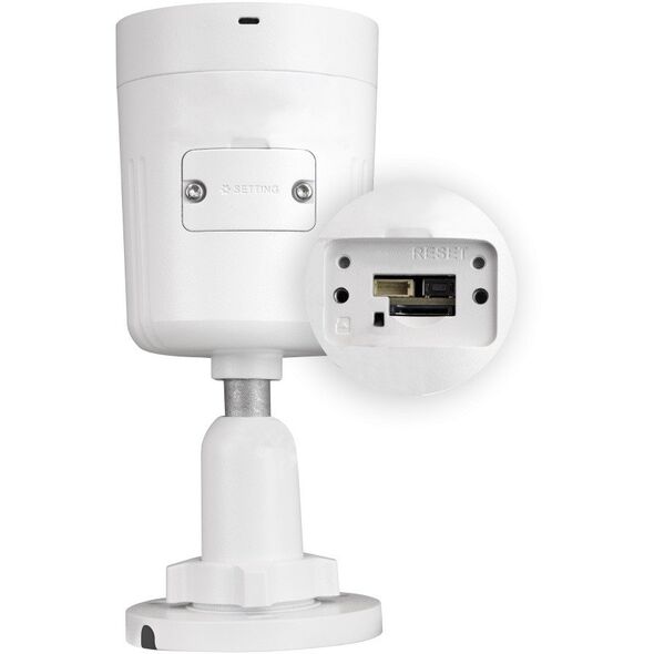Kamera tubowa IP 4Mpx BCS-V-TIP24FSR4-Ai2(2), BCS View, 2.8mm, audio, Starlight, PoE, funkcje inteligentne