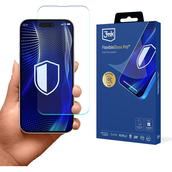 Szkło hybrydowe 3MK FlexibleGlass Pro do Apple iPhone 17 Air