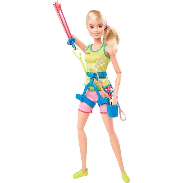 Lalka Barbie Mattel Tokyo 2020 - Wspinaczka sportowa (GJL75)