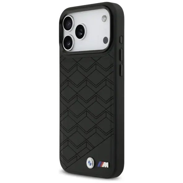 Etui BMW M Shape Logo MagSafe do iPhone 17 Pro Max czarny