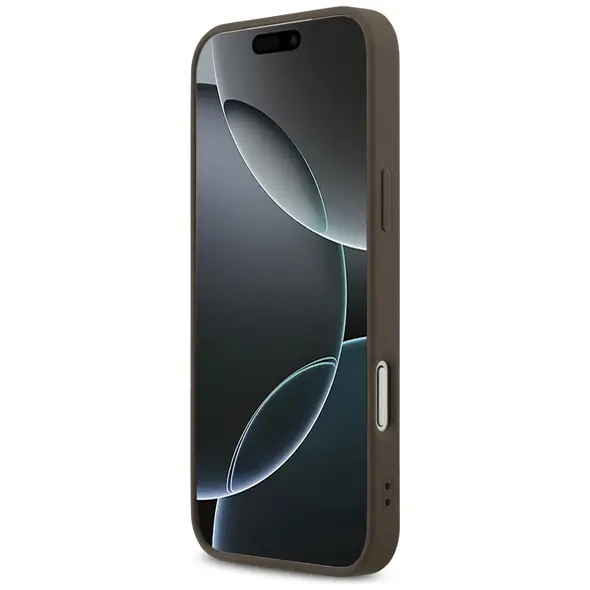 Etui Guess 4G Classic do iPhone 17 Pro Max brązowy