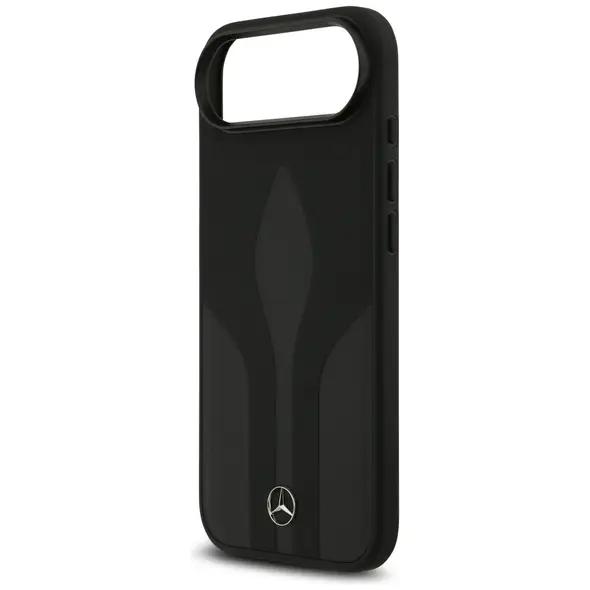 Case Mercedes Leather The Move MagSafe for iPhone 17 Air black