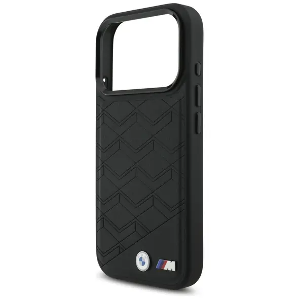 Etui BMW M Shape Logo MagSafe do iPhone   17 Pro czarny