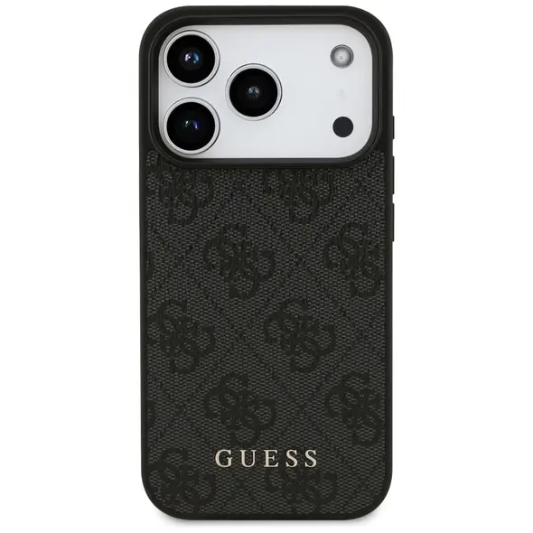 Guess 4G Classic Case for iPhone 17 Pro Black