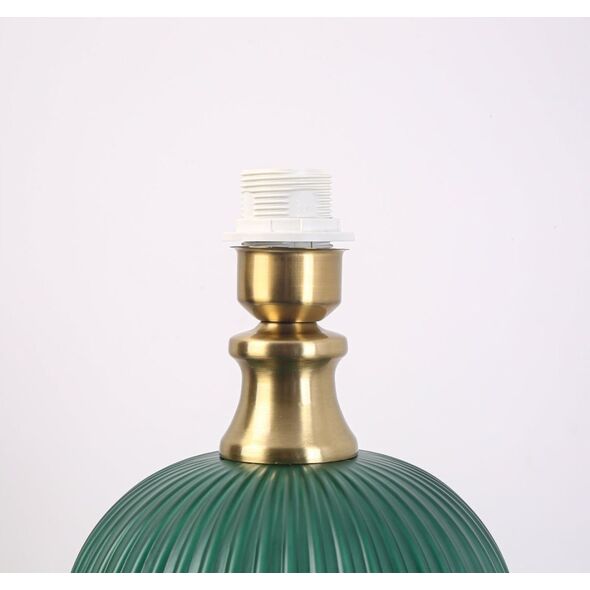 Lampa stołowa Light Prestige Light Prestige Tamiza LP-1515/1T BIG GREEN lampa stołowa lampka 1x40W E27 zielona/złota