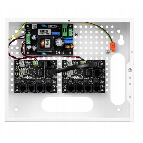 BCS-IP8/E-S BCS Zasilacz impulsowy ze switchem