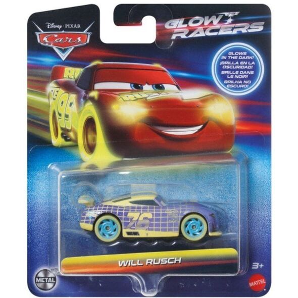 Pojazd Cars Glow Racers