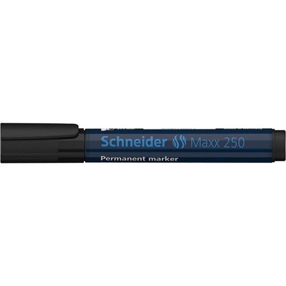Schneider Marker permanentny Maxx 250, ścięty, 2-7mm, czarny