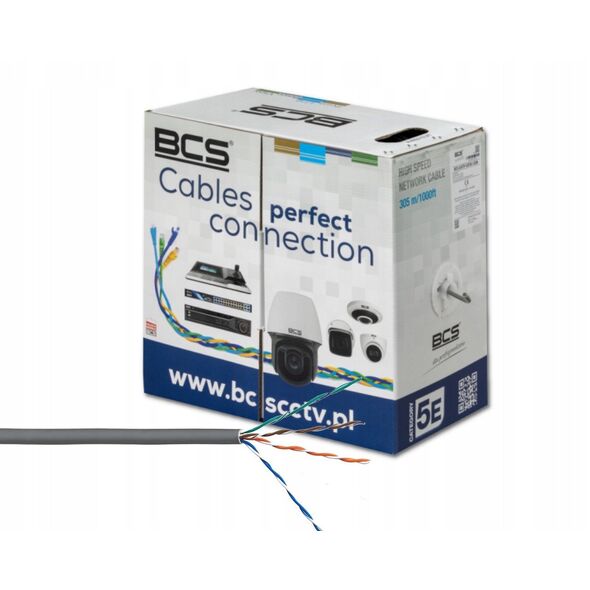 BCS-U/UTP-CAT5E-LSOH BCS Kabel UTP kat. 5E LSOH box 305m
