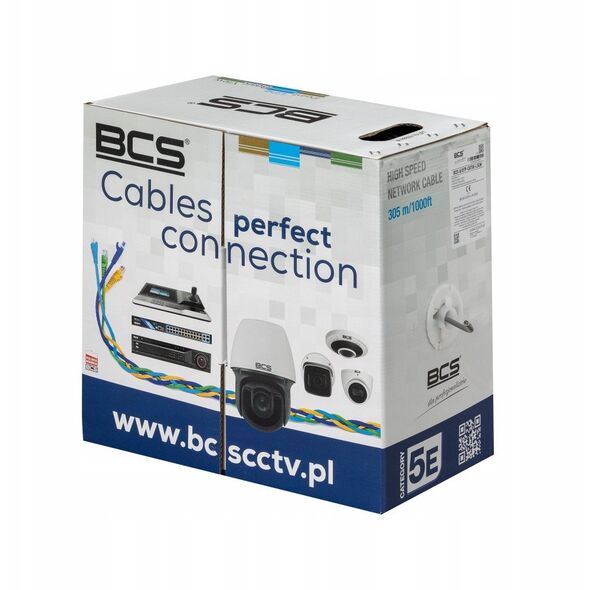 BCS-U/UTP-CAT5E-LSOH BCS Kabel UTP kat. 5E LSOH box 305m