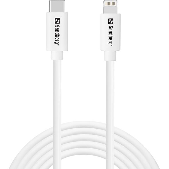 SANDBERG Lightning-Kabel - Lightning männlich zu 24 pin USB-C männlich
