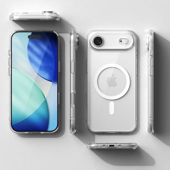 Etui Ringke Fusion Magnetic MagSafe do Apple iPhone 17 Air Clear