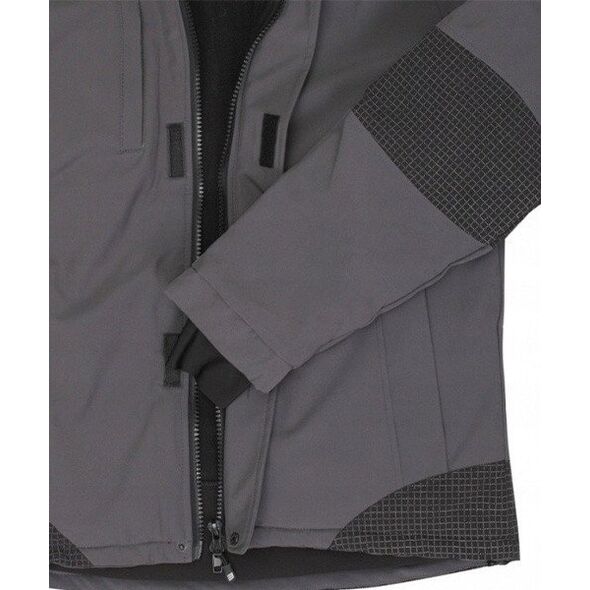 JACKET SOFTSHELL ATLANTA BLACK/GREY M