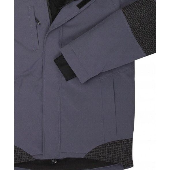 JACKET SOFTSHELL ATLANTA BLACK/GREY M
