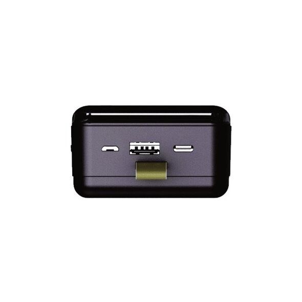 C-TECH Powerbanka 30000mAh, Li-Pol, 20W, USB-C/USB-A/micro USB