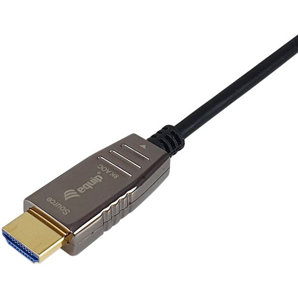 System przekazu sygnału AV Equip Equip HDMI UHS Ethernet 2.1 A-A St/St 20.0m 8K60Hz HDR    sw