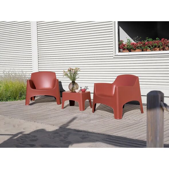 Σετ επίπλων κήπου Set Ibiza Terrace kiegelu κόκκινο χρώμα 8003723702215