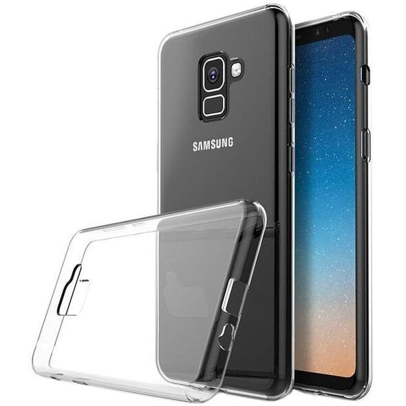 Mocco Προστατευτική θήκη πλάτης Mocco Ultra Back Case 0.5 mm, για το τηλέφωνο Samsung J400 Galaxy J4 (2018), διαφανής