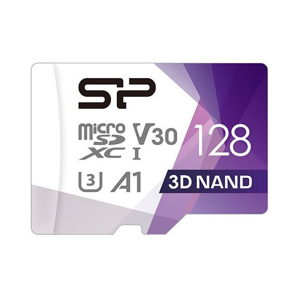 Silicon Power | Superior Pro | 128 GB | micro SDXC | Flash atminties klasė 10 | su adapteriu