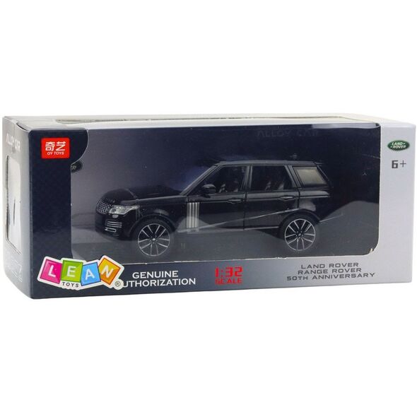 Auto Range Samochód Range Rover Czarny Efekty Dżwiękowe Czarny LEAN Toys