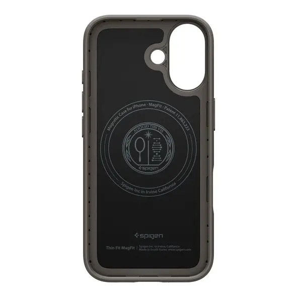 Etui Spigen Thin Fit Mag MagSafe do Apple iPhone 17 Gunmetal