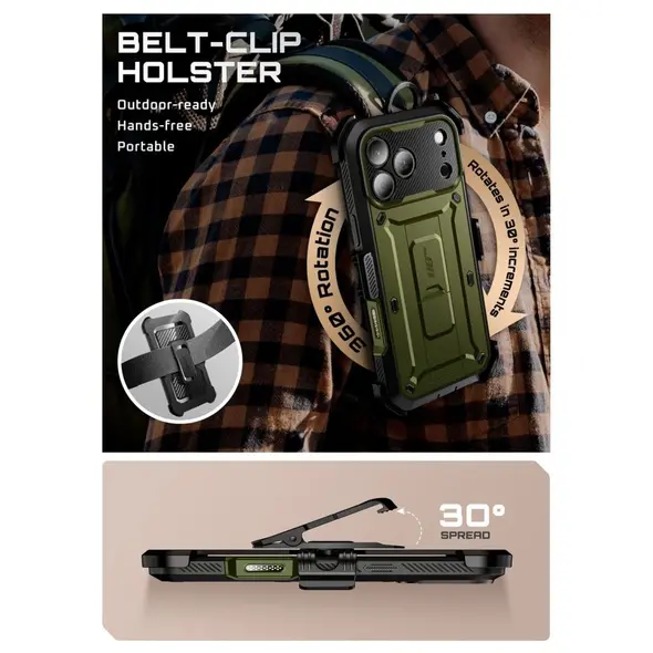 Etui Supcase Unicorn Beetle Pro do Apple iPhone 17 Pro Guldan