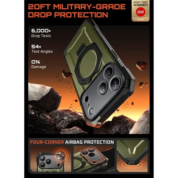 SUPCASE UB GRIP MAG MAGSAFE IPHONE 17 PRO GULDAN