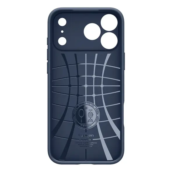 Etui Spigen Liquid Air do Apple iPhone 17 Pro Navy Blue