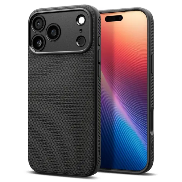 Etui Spigen Liquid Air do Apple iPhone 17 Pro Matte Black