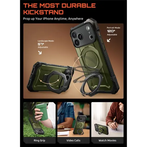 Etui Supcase Unicorn Beetle Grip Mag MagSafe do Apple iPhone 17 Pro Max Guldan