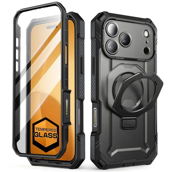 Etui Supcase Unicorn Beetle Grip Pro Mag MagSafe do Apple iPhone 17 Pro Black
