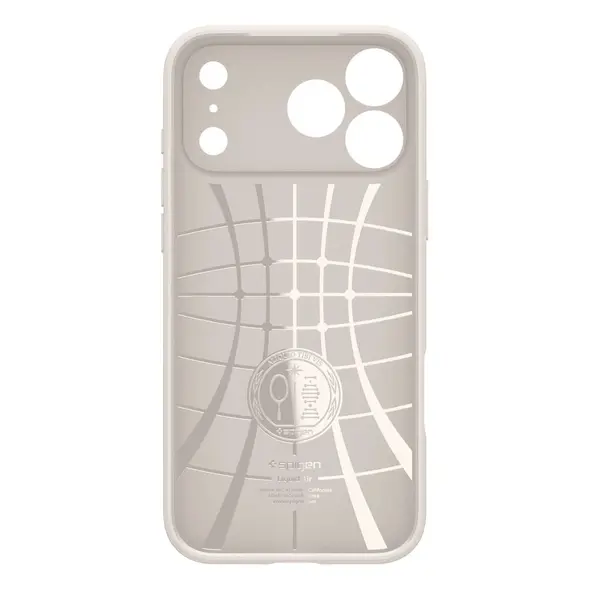 Etui Spigen Liquid Air do Apple iPhone 17 Pro Natural Titanium