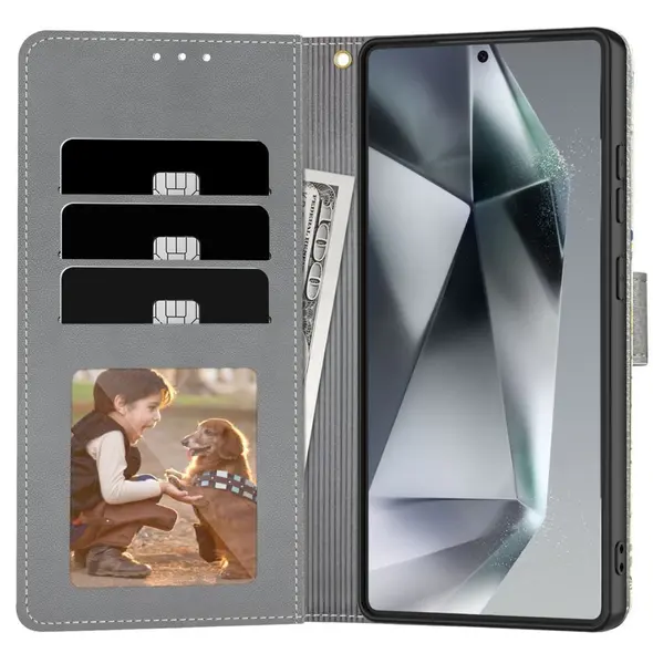 Etui z klapką Tech-Protect Wallet do Samsung Galaxy A26 5G / A17 4G / 5G Spring Flowers